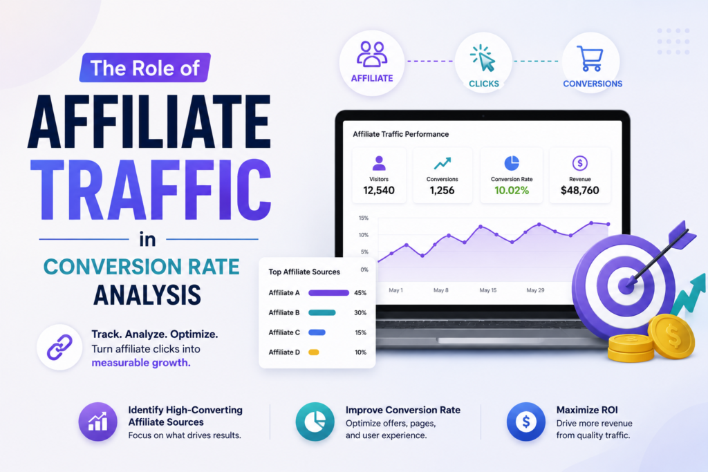 Affiliate traffic and conversion insights