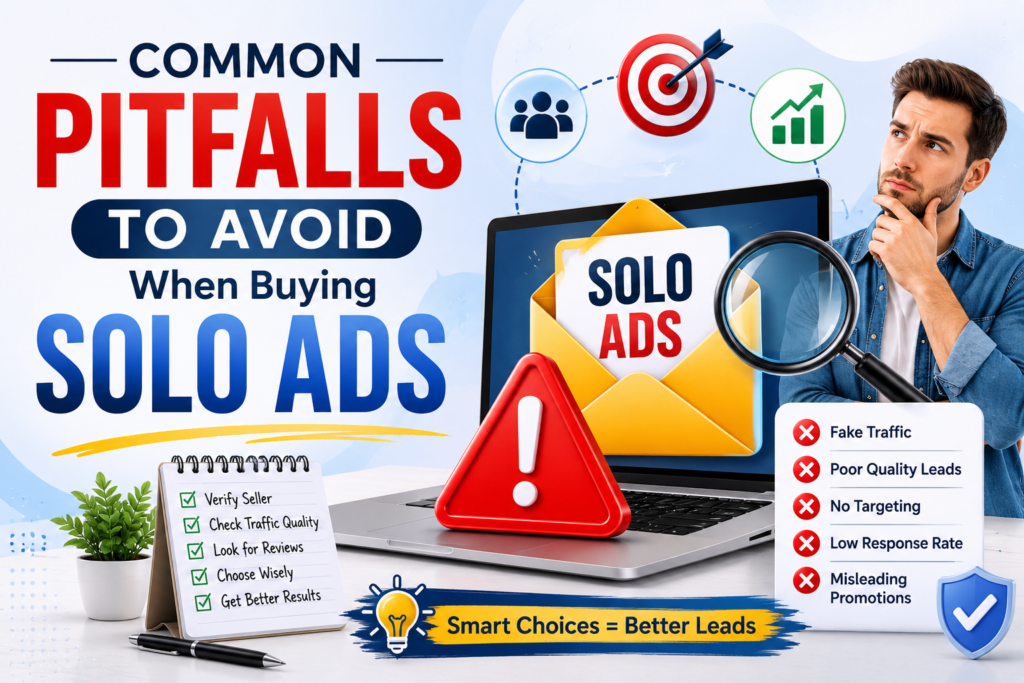 Common pitfalls when buying solo ads