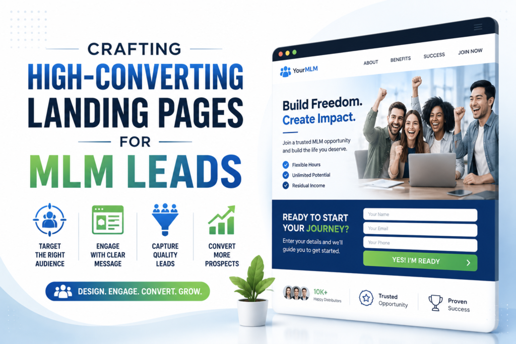 Creating high-converting MLM landing pages