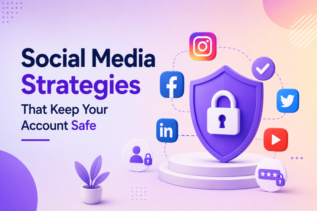 Social media security strategies for safety or adsense safe traffic