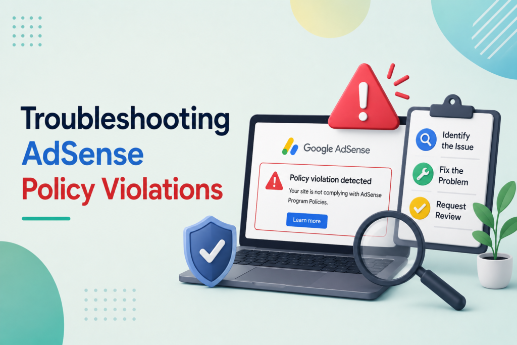 Troubleshooting AdSense policy violations