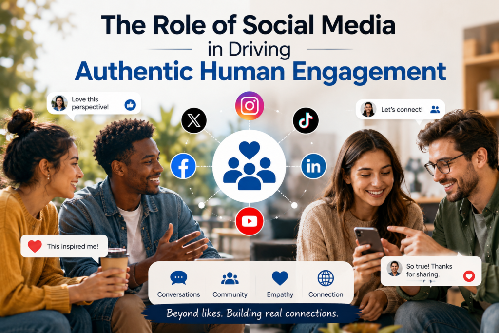 Building authentic human connections online