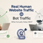 Real Human Website traffic vs bot traffic: SEO impact