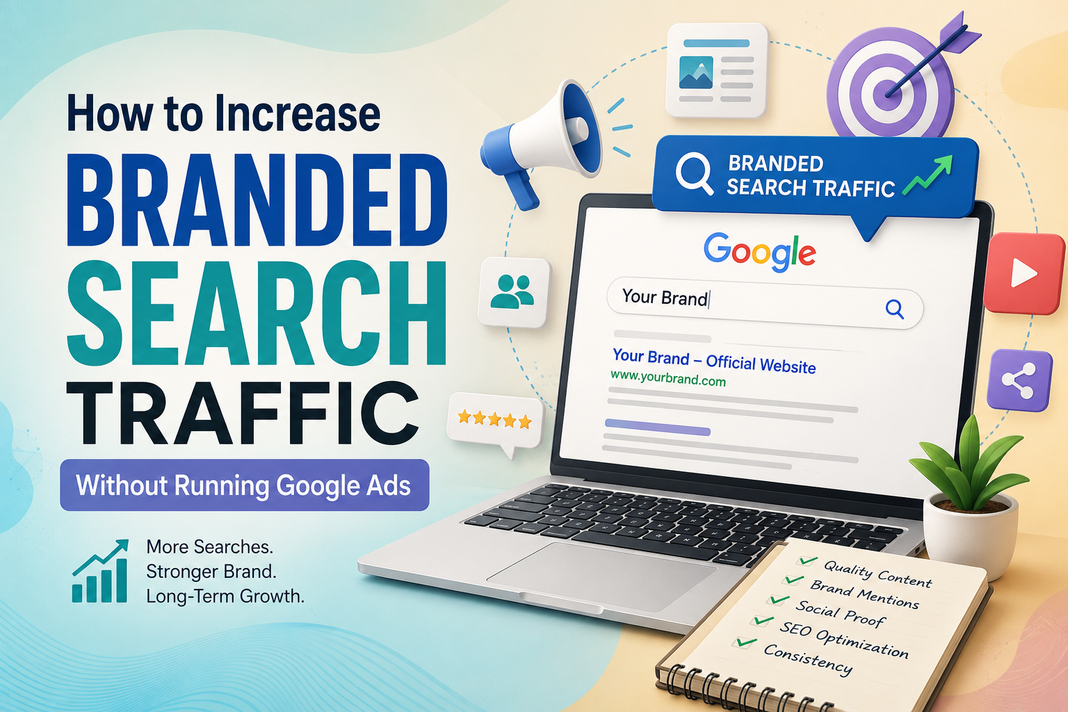 How to increase branded search traffic