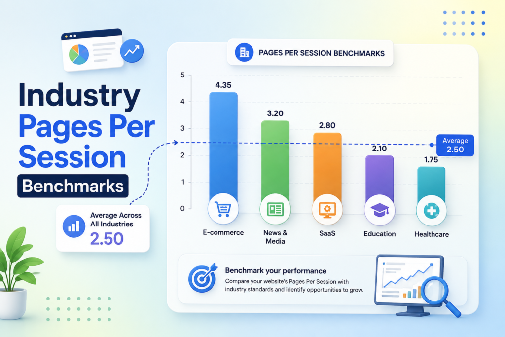 Pages Per Session Industry Benchmarks