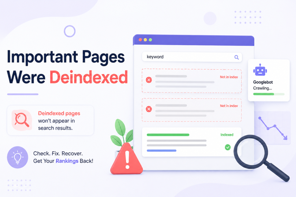 Website Traffic Dropped Suddenly