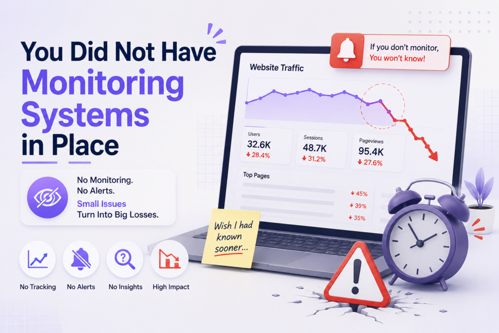 Website Traffic Dropped Suddenly