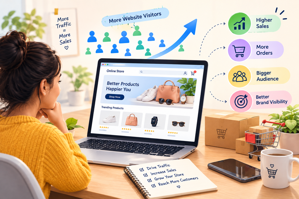 buy website traffic services for online store 2026