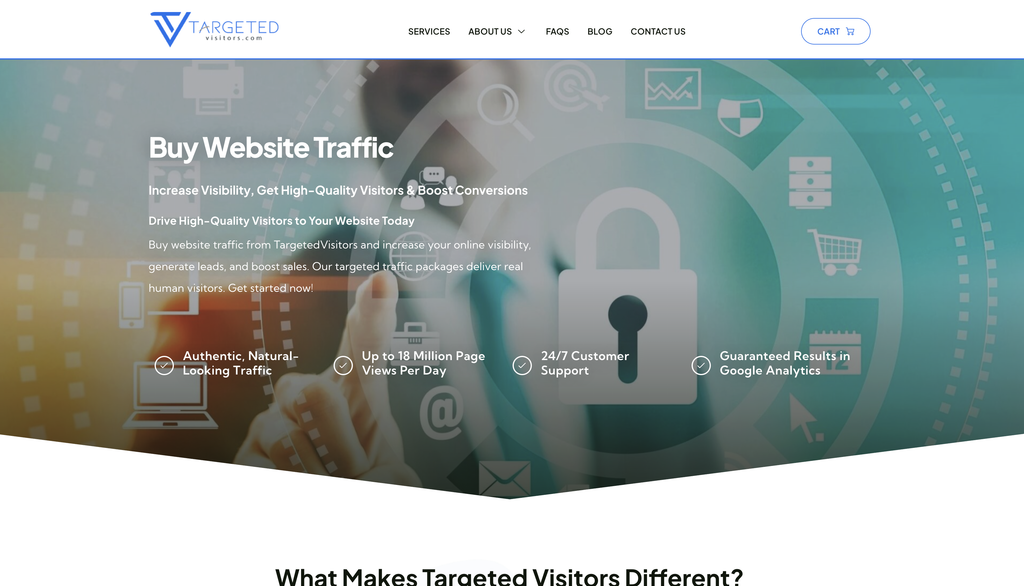 buy website traffic services 2026