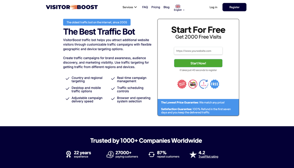 buy website traffic services 2026